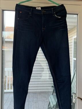 Hudson Jeans Dark Blue Slim Fit Denim